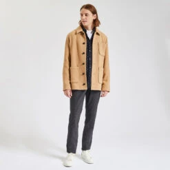 Chemise Regular Micro Imprimé Coton Recyclé Velour 13 Chemise Regular Micro Imprimé Coton Recyclé Velour -Jules 1002605 11819 V6