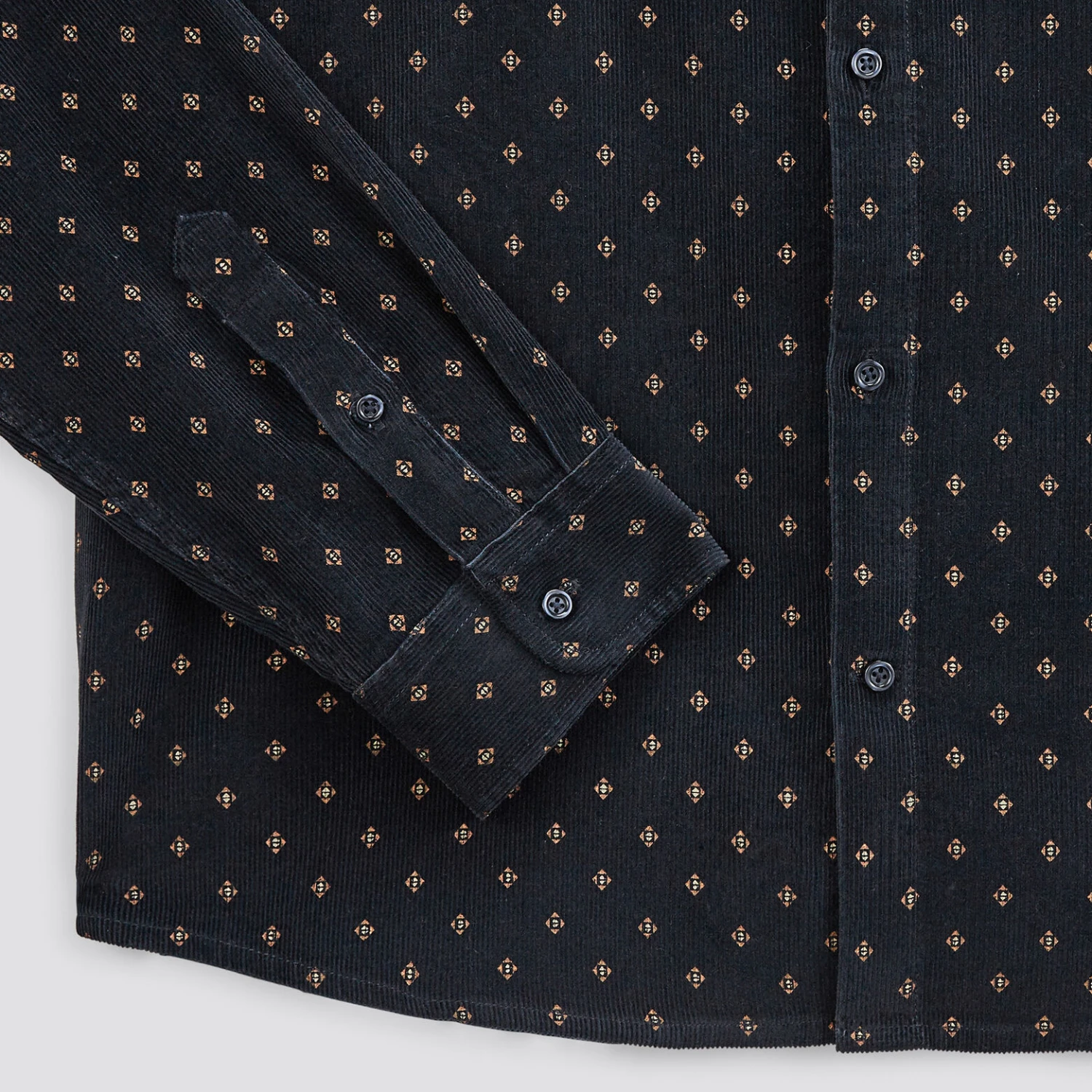Chemise Regular Micro Imprimé Coton Recyclé Velour 9 Chemise Regular Micro Imprimé Coton Recyclé Velour – Image 9