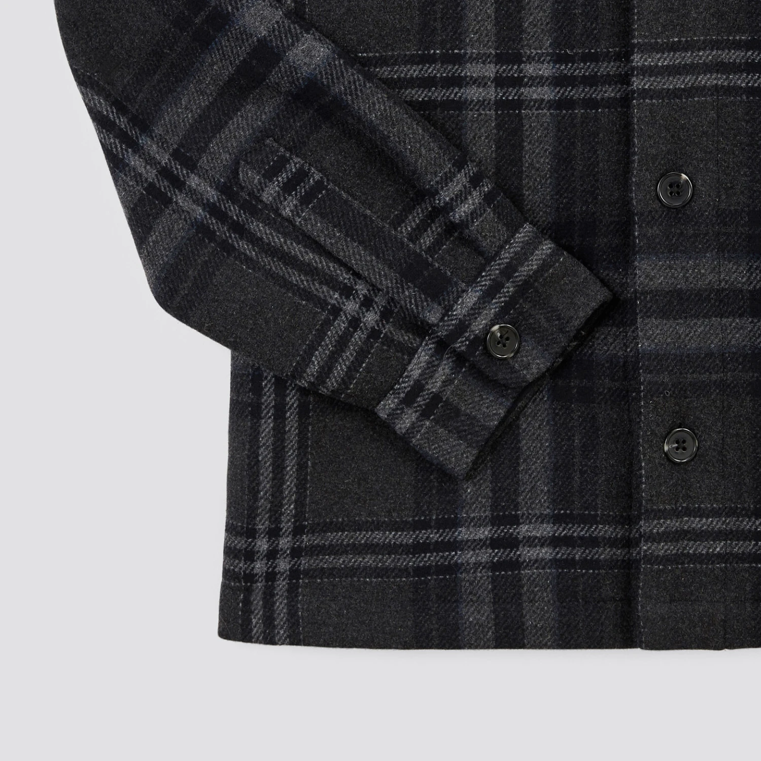 Surchemise Regular Carreaux Laine Polyester Recycl 9 Surchemise Regular Carreaux Laine Polyester Recycl – Image 9