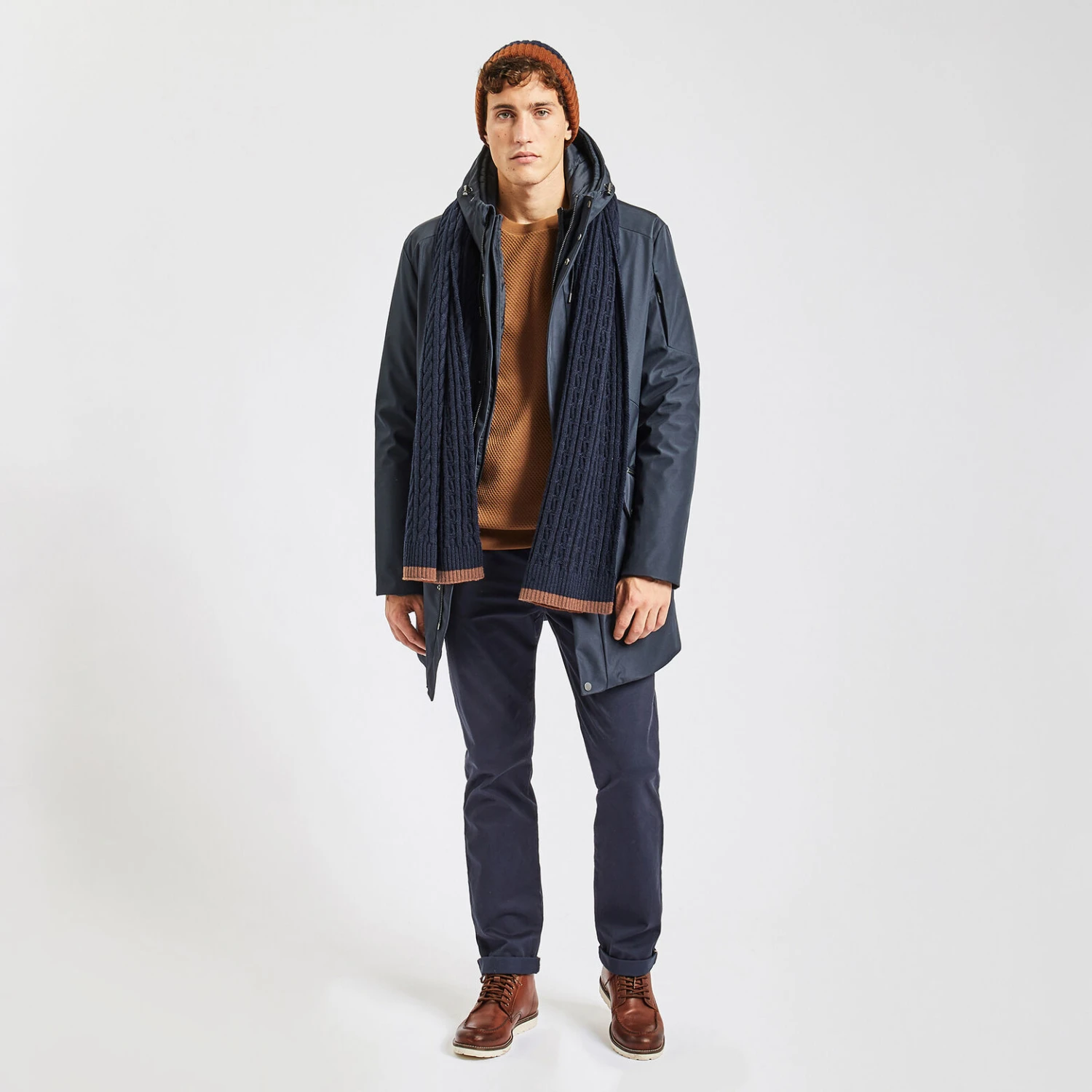 Sweat Col Rond à Poche Contrastée 4 Sweat Col Rond à Poche Contrastée – Image 4