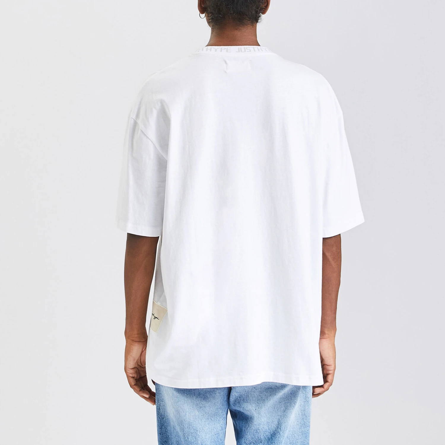 Tee Shirt Just Hype Manche Courte Col Rond Imprimé 5 Tee Shirt Just Hype Manche Courte Col Rond Imprimé – Image 5