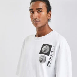 Tee Shirt Just Hype Manche Courte Col Rond Imprimé 10 Tee Shirt Just Hype Manche Courte Col Rond Imprimé -Jules 1002665 10007 V4