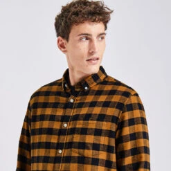 Chemise Regular Carreaux Vichy Coton Recyclé Flane -Jules 1002674 12021 V4