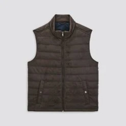 Doudoune Sans Manche Aspect Velours 14 Doudoune Sans Manche Aspect Velours -Jules 1002694 17031 V11