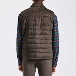 Doudoune Sans Manche Aspect Velours 13 Doudoune Sans Manche Aspect Velours -Jules 1002694 17031 V3