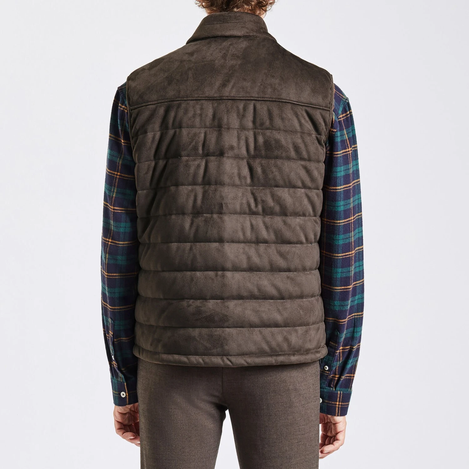 Doudoune Sans Manche Aspect Velours 5 Doudoune Sans Manche Aspect Velours – Image 5