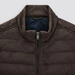 Doudoune Sans Manche Aspect Velours 15 Doudoune Sans Manche Aspect Velours -Jules 1002694 17031 V8