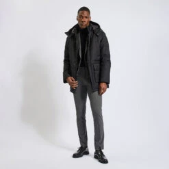 Parka Déperlante Duvet Et Capuche -Jules 1002695 18000 V6