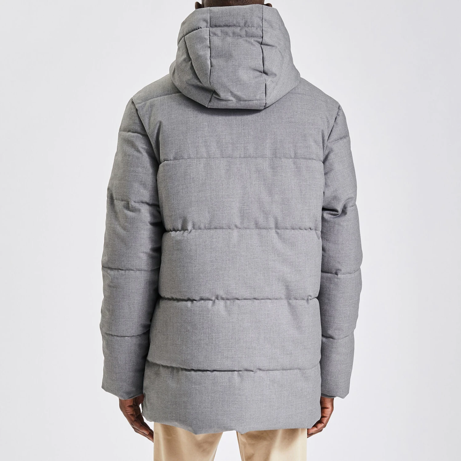 Doudoune Tissage Flanelle Et Col Montant 6 Doudoune Tissage Flanelle Et Col Montant – Image 6