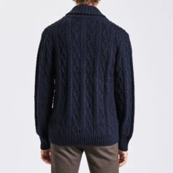 Gilet Col Châle à Torsades -Jules 1002732 11845 V3