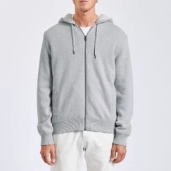 Gilet à Capuche Doublé En Sherpa -Jules 1002734 10020 V2