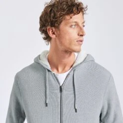 Gilet à Capuche Doublé En Sherpa -Jules 1002734 10020 V4