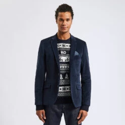 Veste Slim En Velours -Jules 1002742 11306 V2