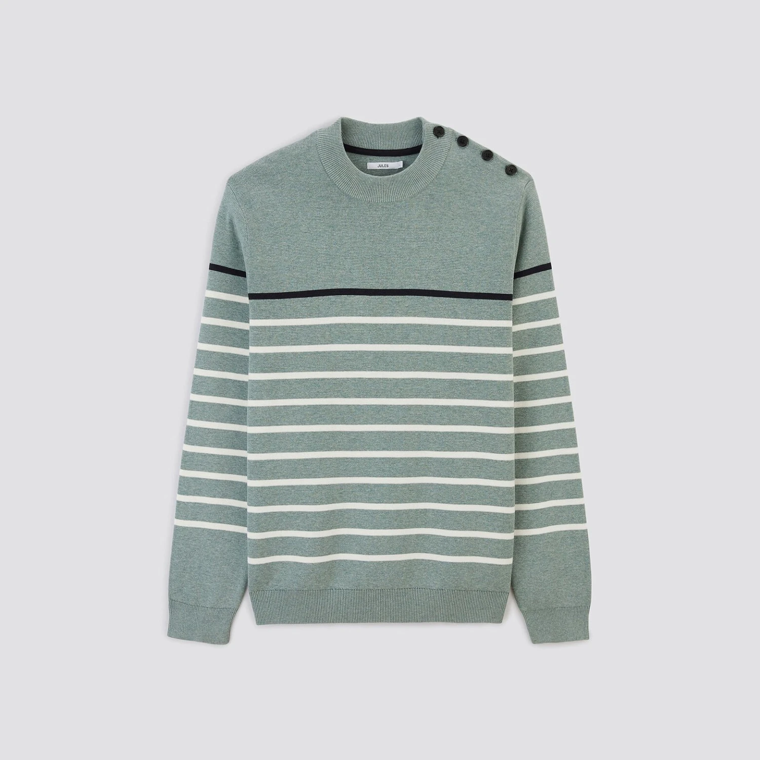 Pull Marinière à Col Rond 7 Pull Marinière à Col Rond – Image 7