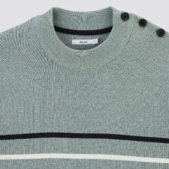 Pull Marinière à Col Rond 16 Pull Marinière à Col Rond -Jules 1003009 16656 V8