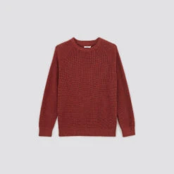 Pull Gaufré à Col Rond 15 Pull Gaufré à Col Rond -Jules 1003010 14031 V11