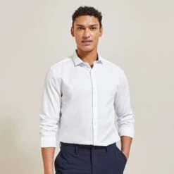 Chemise Regular Unie Coton Biologique