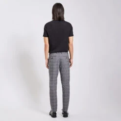Pantalon Chino Slim à Carreaux -Jules 1003080 19900 V3