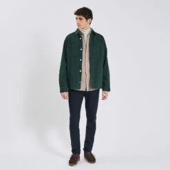 Pantalon Chino Taille élastiquée Chevron -Jules 1003082 11247 V6