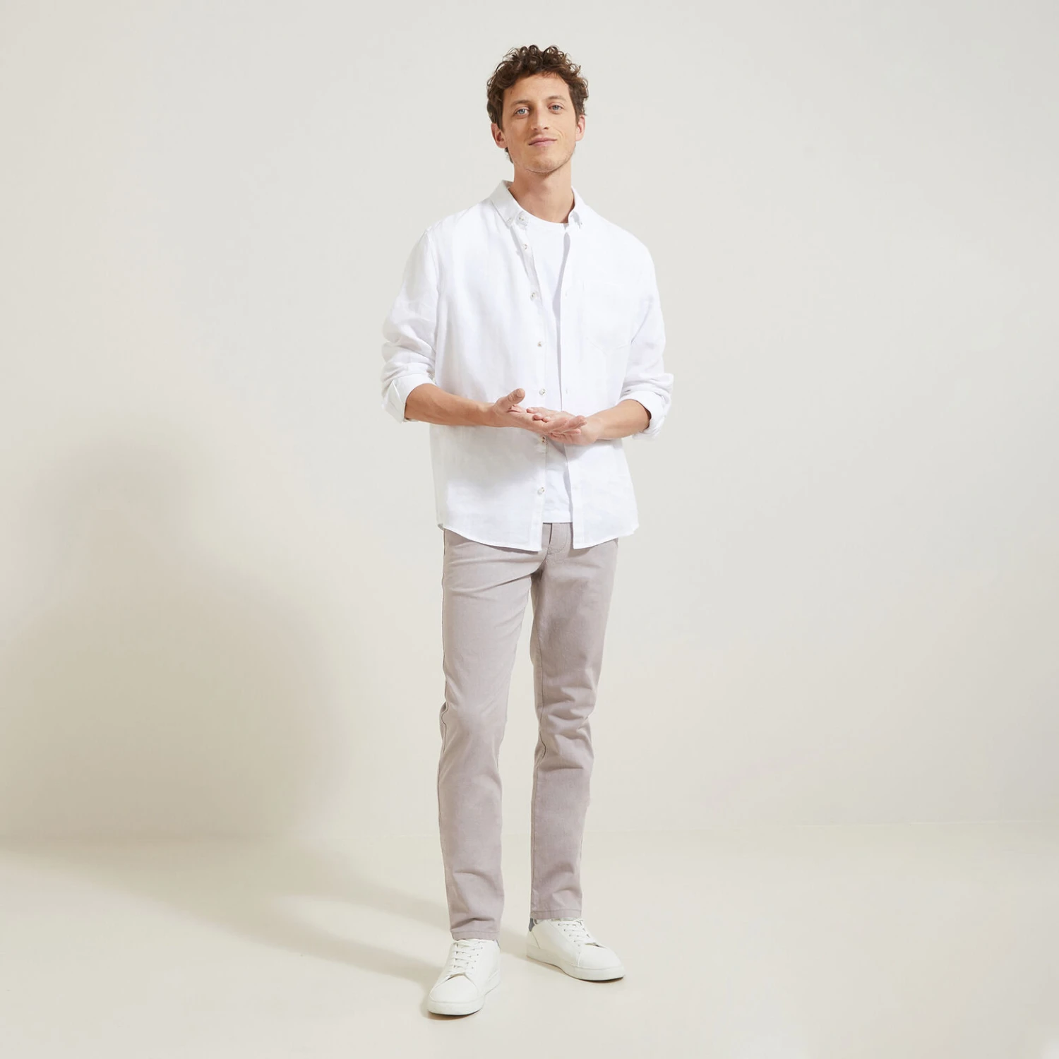 Pantalon Chino Reliéfé 2 Pantalon Chino Reliéfé – Image 2