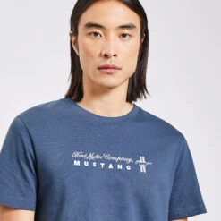 Tee-shirt Manches Courtes Imprimé Mustang -Jules 1003106 11303 V4