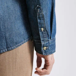 Chemise Regular Uni En Jean -Jules 1003123 11214 V4