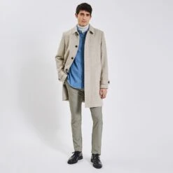 Pantalon Chino Slim à Carreaux Pied De Puce 13 Pantalon Chino Slim à Carreaux Pied De Puce -Jules 1003127 19900 V6