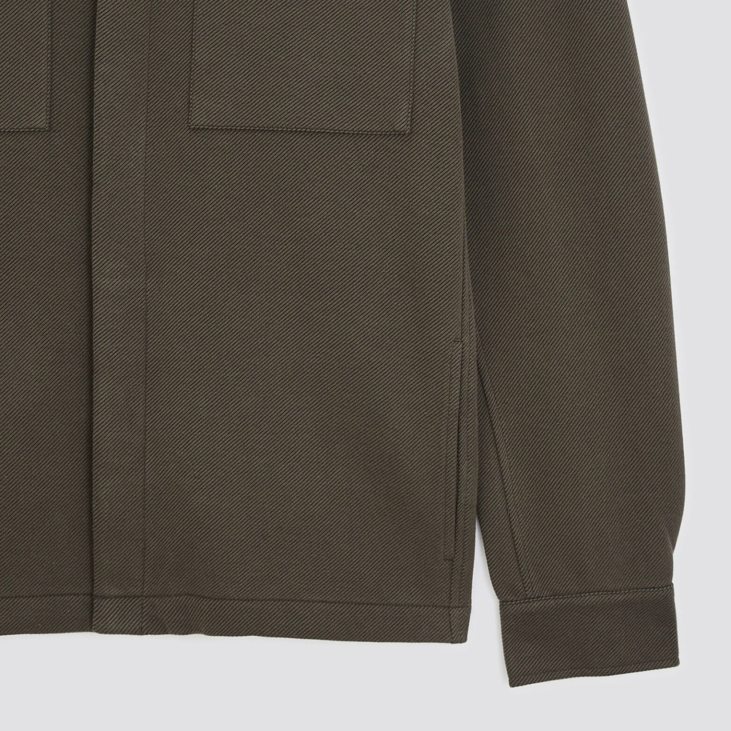 Surchemise Unie Coton Maille 3 Surchemise Unie Coton Maille – Image 3