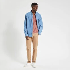 Tee Shirt Col V Matière Fantaisie 12 Tee Shirt Col V Matière Fantaisie -Jules 1003161 13479 V6