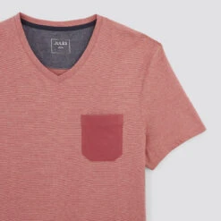 Tee Shirt Col V Matière Fantaisie 16 Tee Shirt Col V Matière Fantaisie -Jules 1003161 13479 V8