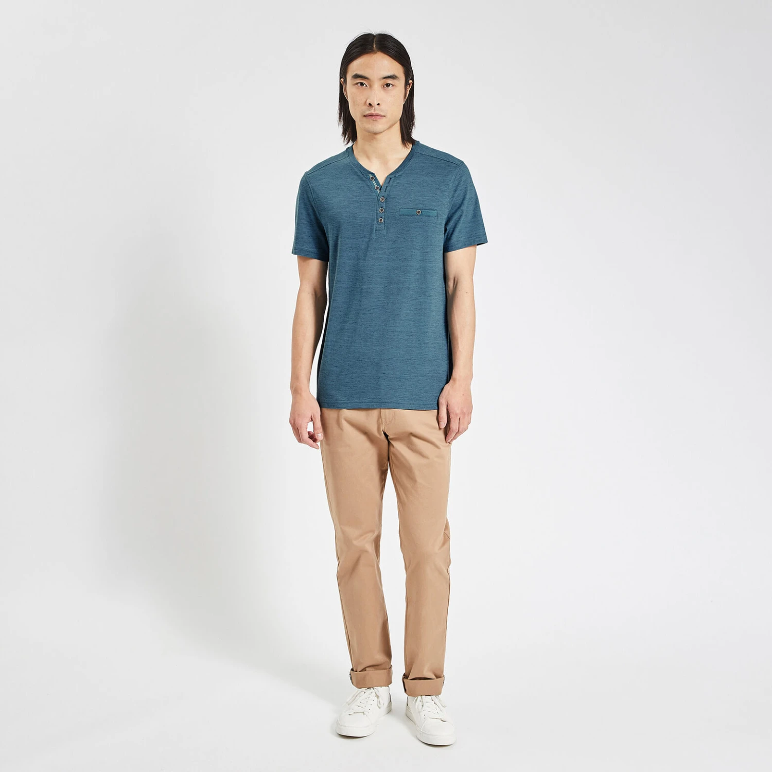 Tee Shirt Col Tunisien 2 Tee Shirt Col Tunisien – Image 2