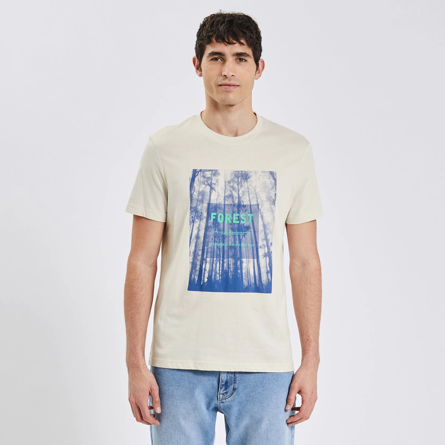 Tee Shirt Imprimé Placé 5 Tee Shirt Imprimé Placé – Image 5