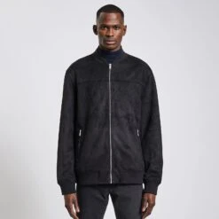 Blouson Zippé Aspect Velours -Jules 1003180 18000 V2