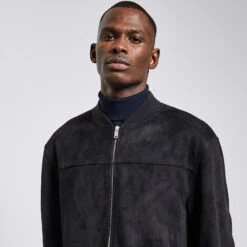 Blouson Zippé Aspect Velours -Jules 1003180 18000 V4