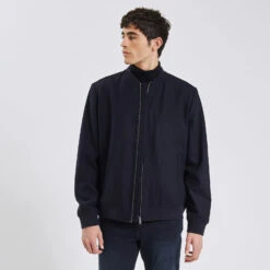 Blouson Lainage Zippée