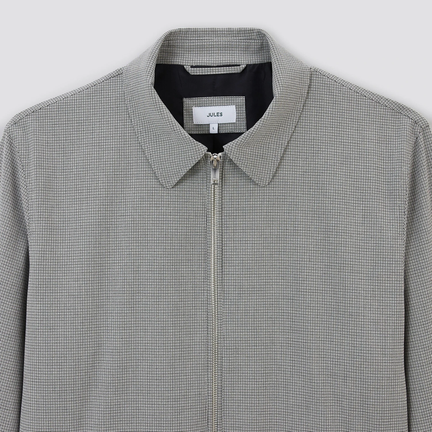 Blouson Zippé Col Chemise 8 Blouson Zippé Col Chemise – Image 8