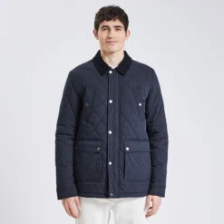 Blouson Col Chemise Matelassé 14 Blouson Col Chemise Matelassé -Jules 1003196 11863 V2