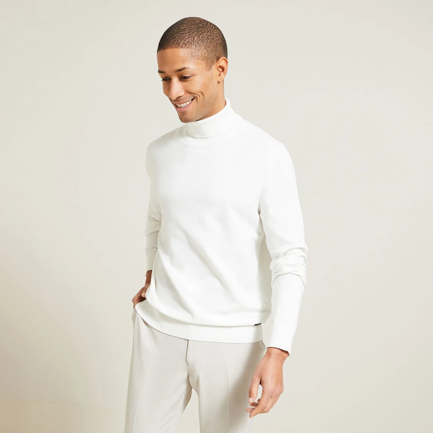 Pull à Col Roulé Essentiel 1 Pull à Col Roulé Essentiel