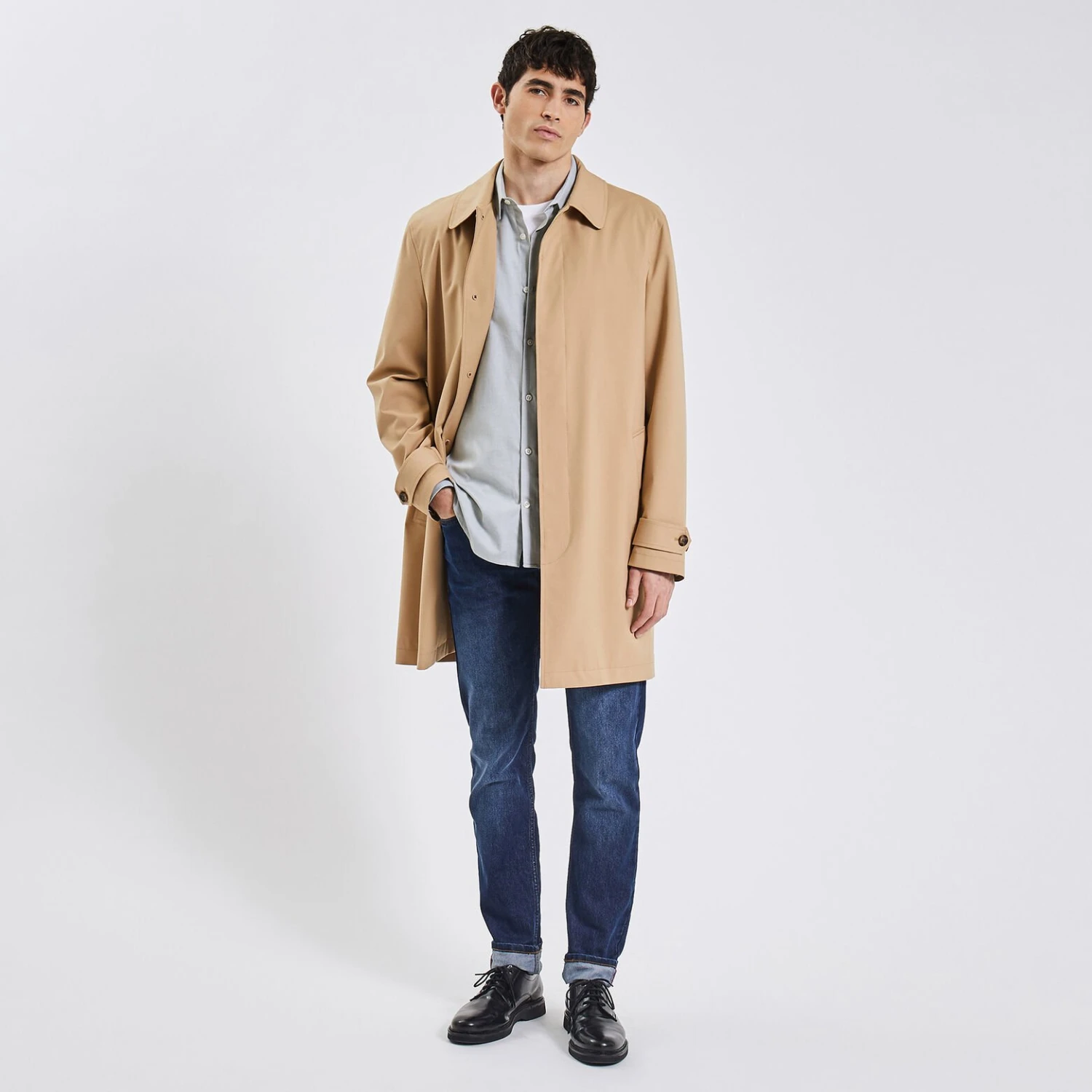 Jean Straight En Coton Et Polyester Recyclés 4 Jean Straight En Coton Et Polyester Recyclés – Image 4