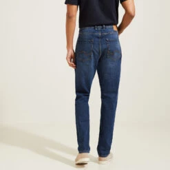 Jean Relax En Coton Et Polyester Recyclés -Jules 1003223 11298 V3