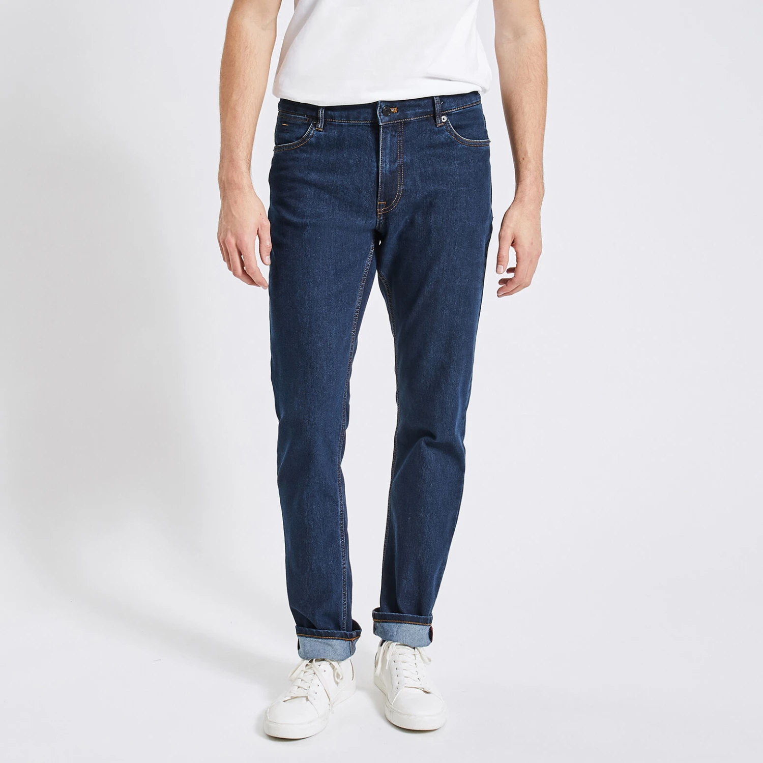 Jean Regular En Coton Et Polyester Recyclés 1 Jean Regular En Coton Et Polyester Recyclés