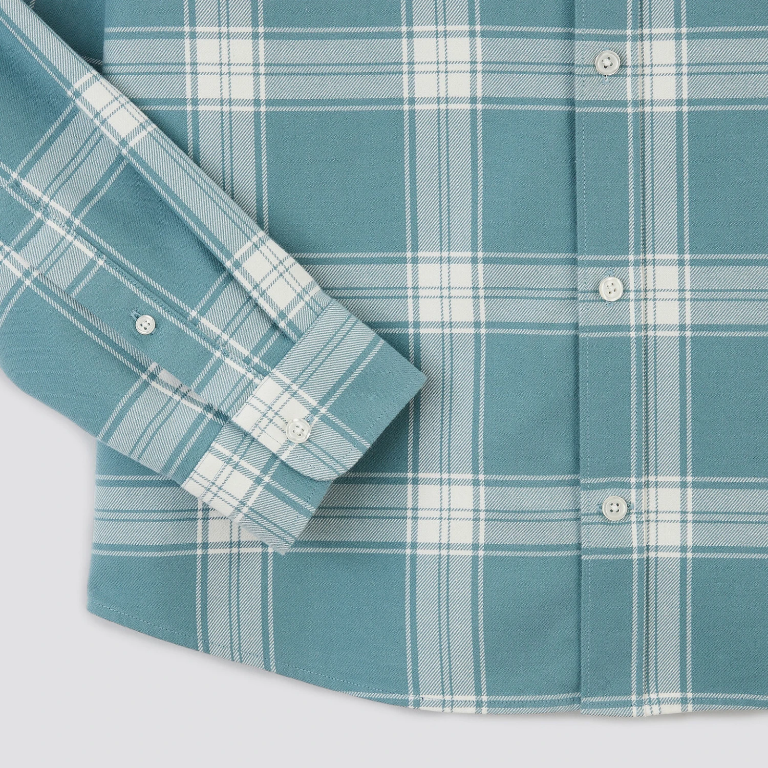 Chemise Regular Carreaux Coton Recyclé 9 Chemise Regular Carreaux Coton Recyclé – Image 9