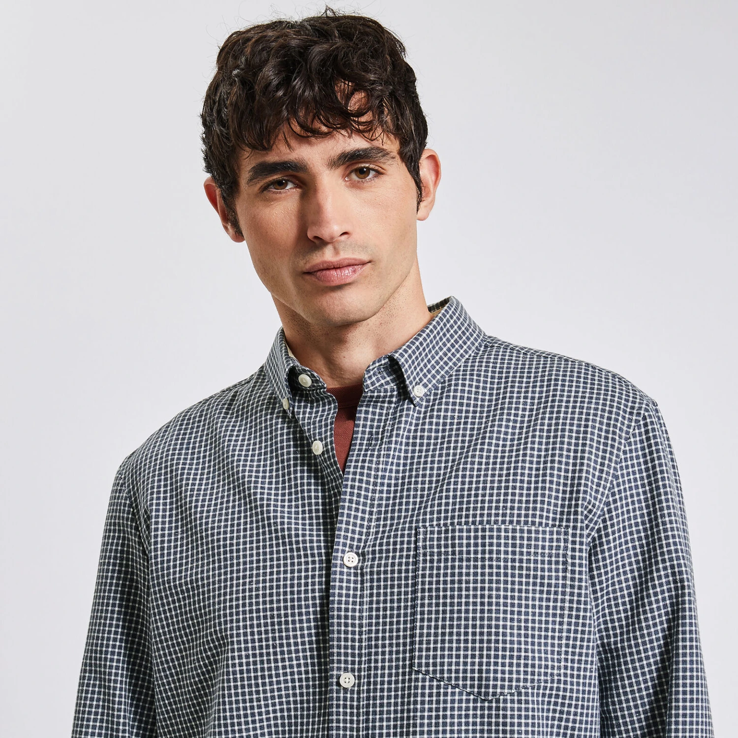 Chemise Regular Carreaux Neps Coton 3 Chemise Regular Carreaux Neps Coton – Image 3