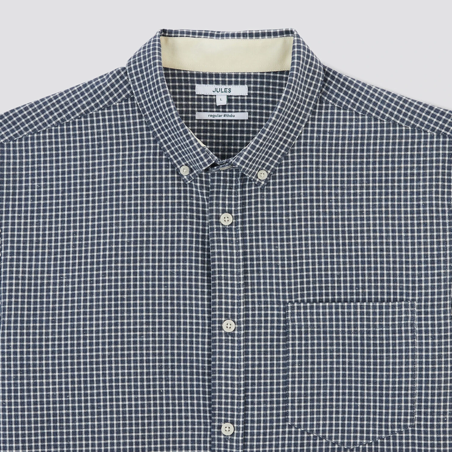 Chemise Regular Carreaux Neps Coton 8 Chemise Regular Carreaux Neps Coton – Image 8