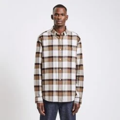 Chemise Regular à Carreaux Coton Recyclé 14 Chemise Regular à Carreaux Coton Recyclé -Jules 1003278 17013 V2