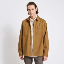 Surchemise Unie Coton Recyclé