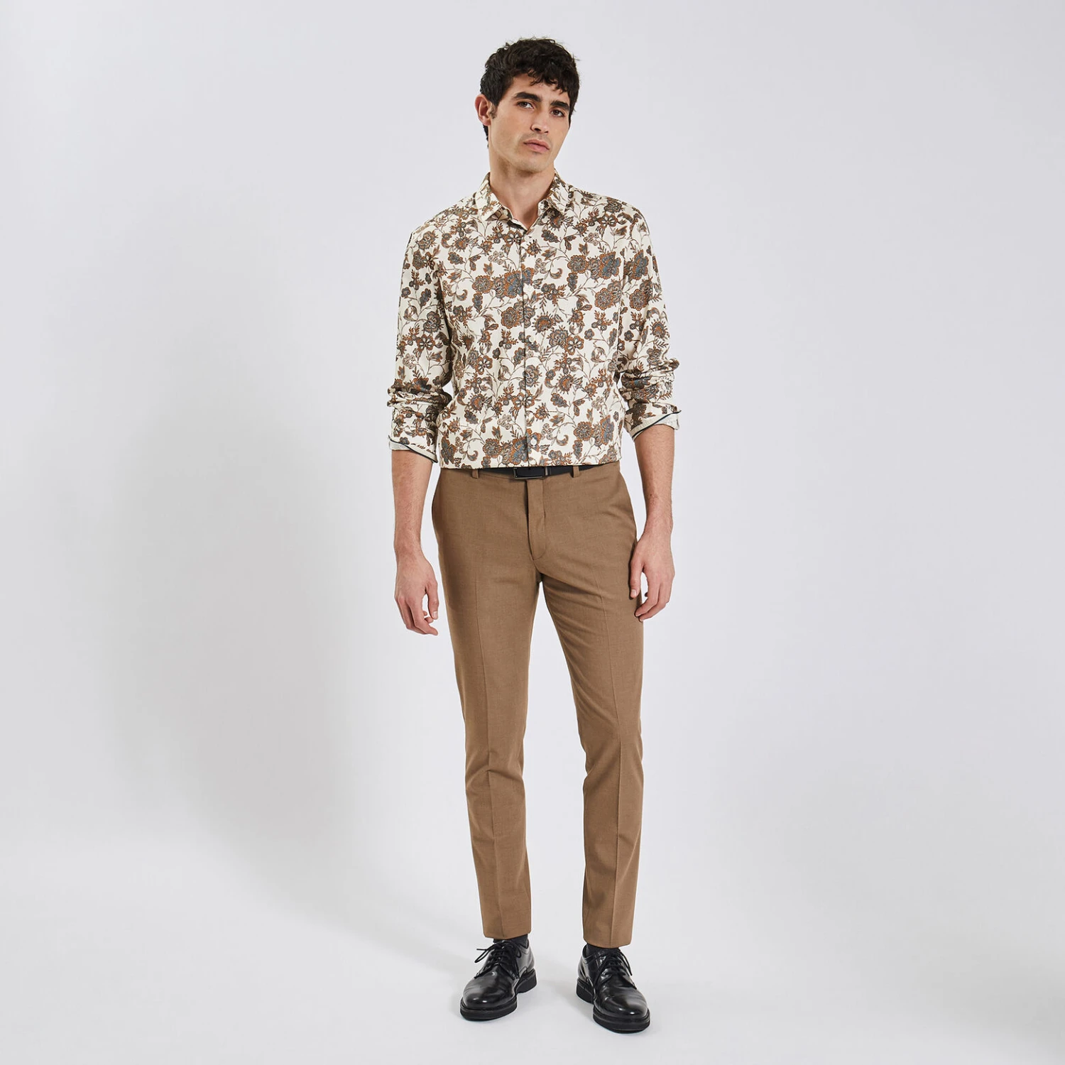 Chemise Regular Imprimé Fleur Coton 2 Chemise Regular Imprimé Fleur Coton – Image 2