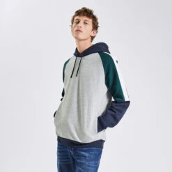 Sweat à Capuche Colorblock
