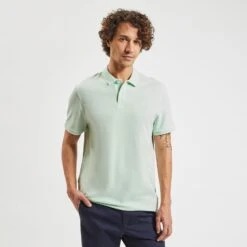 Polo Manches Courtes Uni Coton Piqué