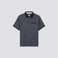 Polo Manches Courtes En Jersey Imprimé -Jules 1003332 11852 V11